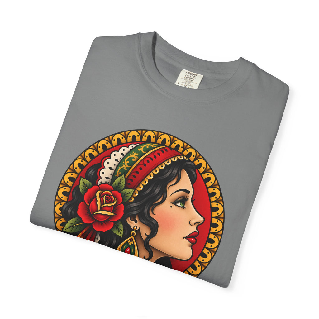 Esmeralda Gypsy Tattoo Flash T shirt