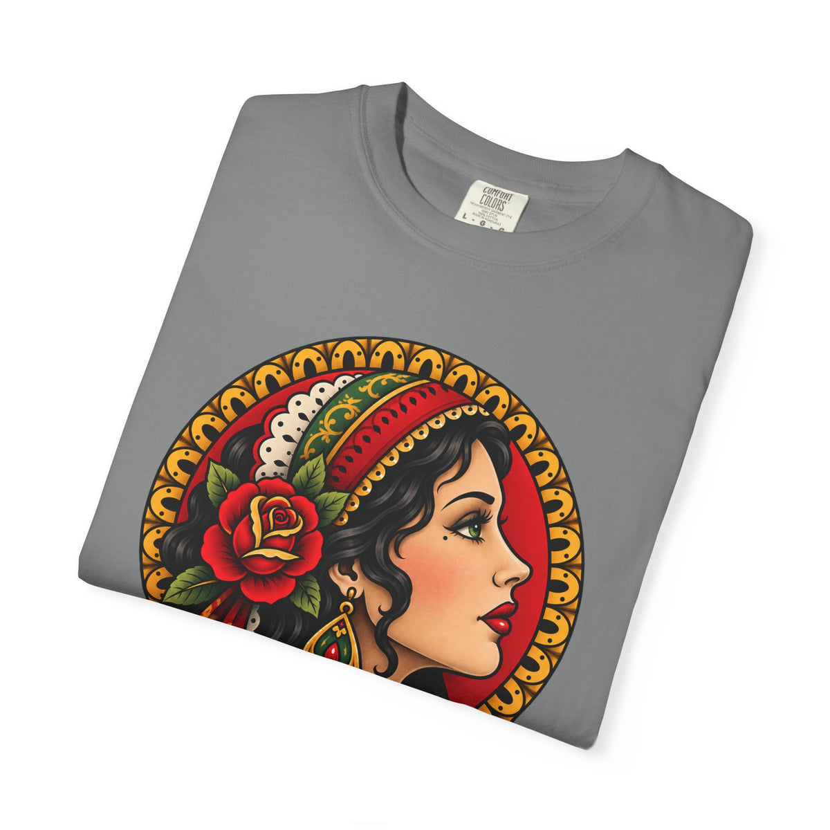 Esmeralda Gypsy Tattoo Flash T shirt