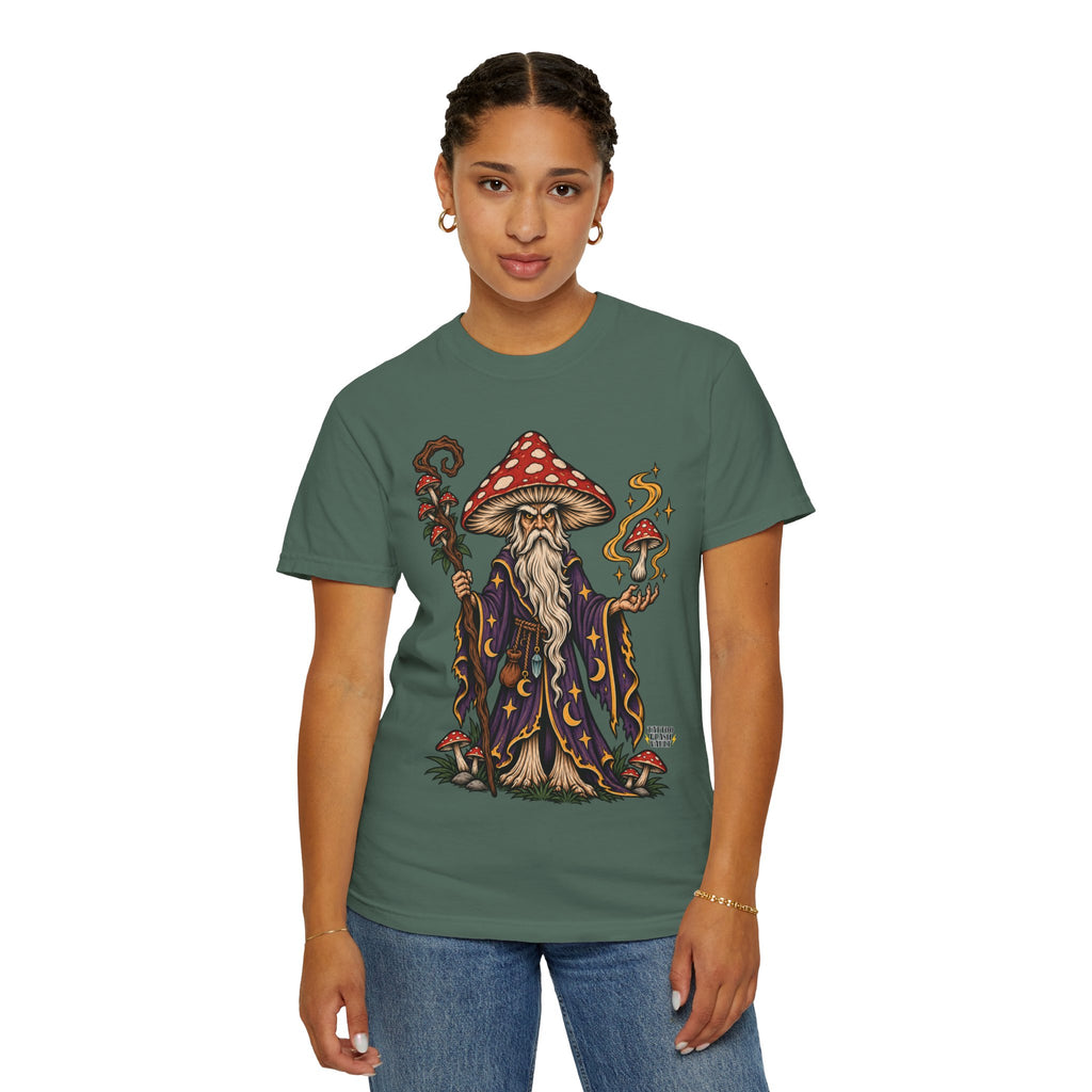 Amanita Mushroom Wizard T-Shirt