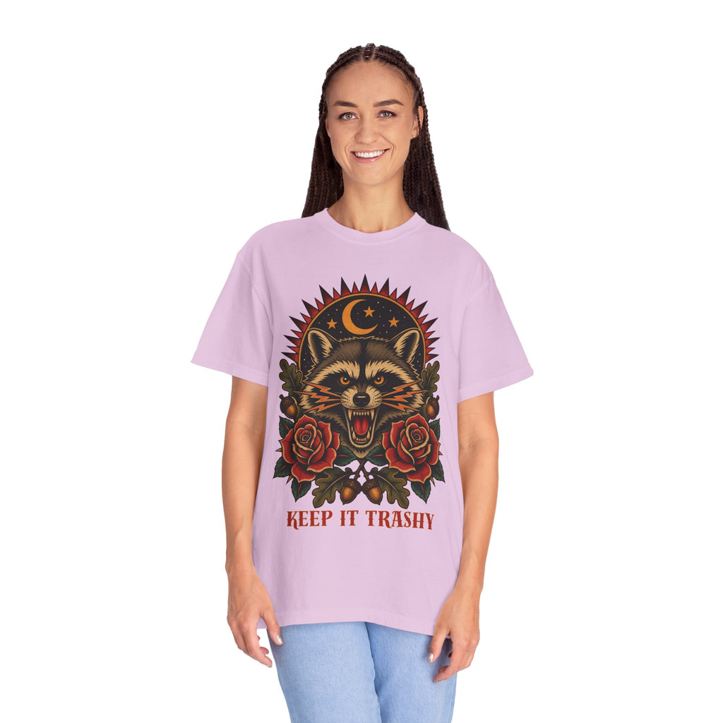 Keep It Trashy Raccoon Flash T-Shirt