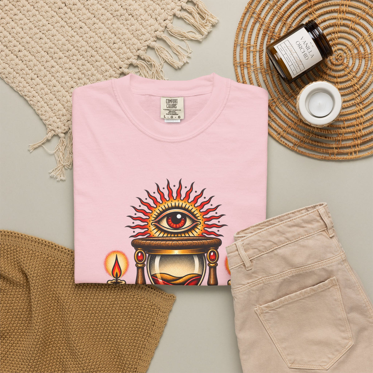 Hourglass Tattoo Flash T Shirt