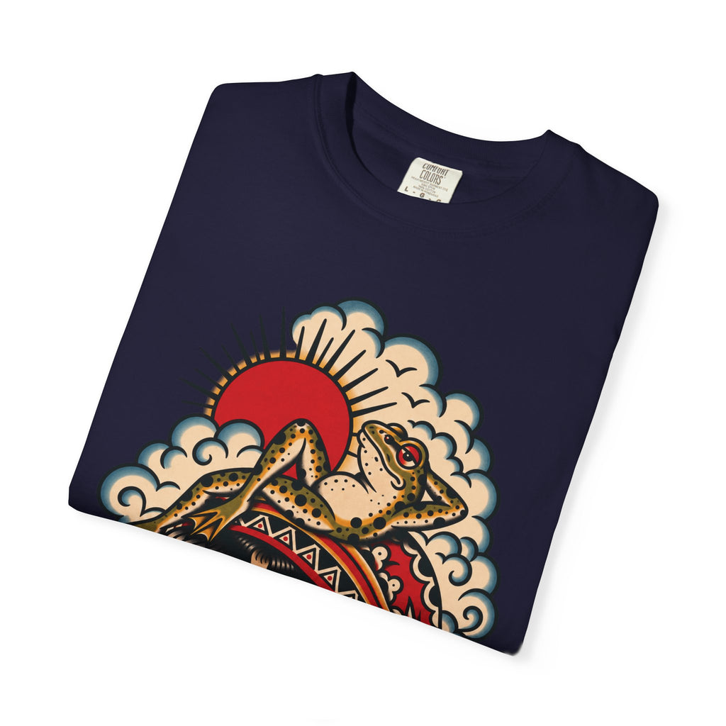 Frog & Lady of The Lake Tattoo Flash T-Shirt