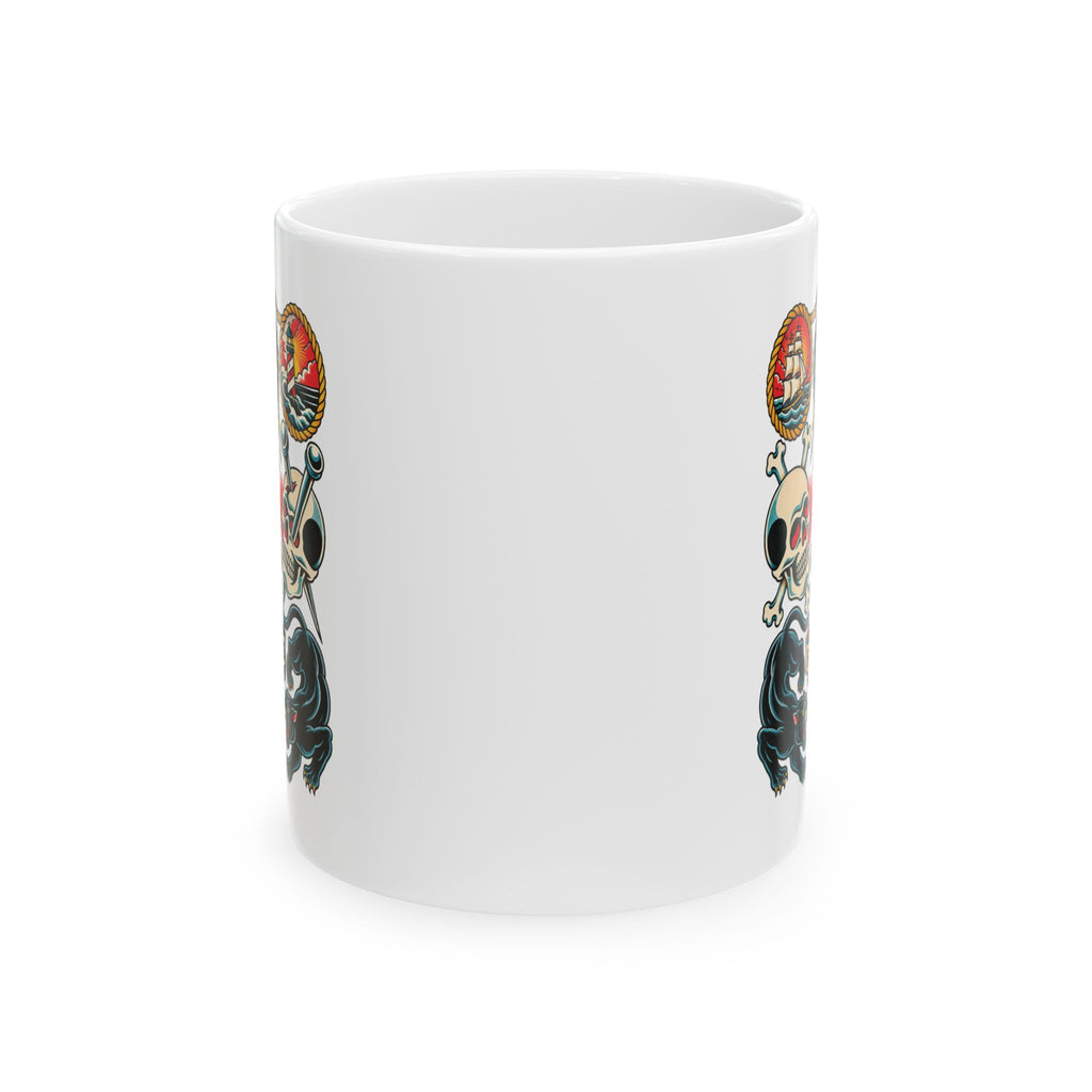 Fearless Flash Sheet Tattoo Flash Coffee Mug (11oz & 15oz)