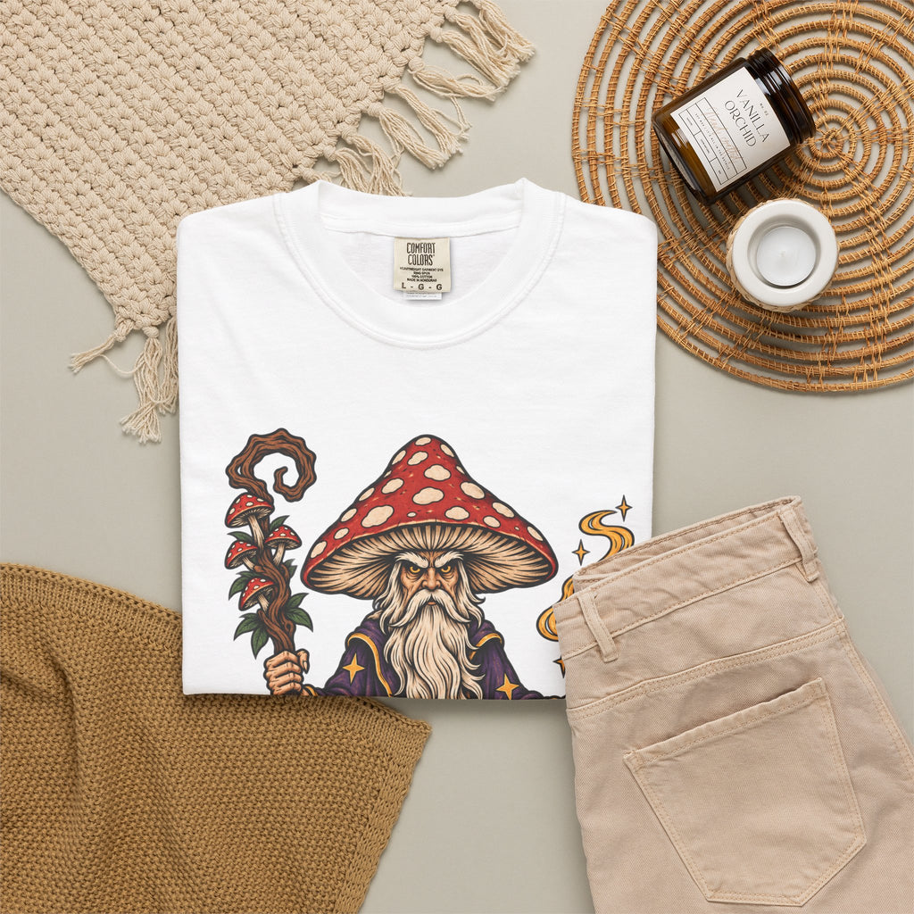 Amanita Mushroom Wizard T-Shirt