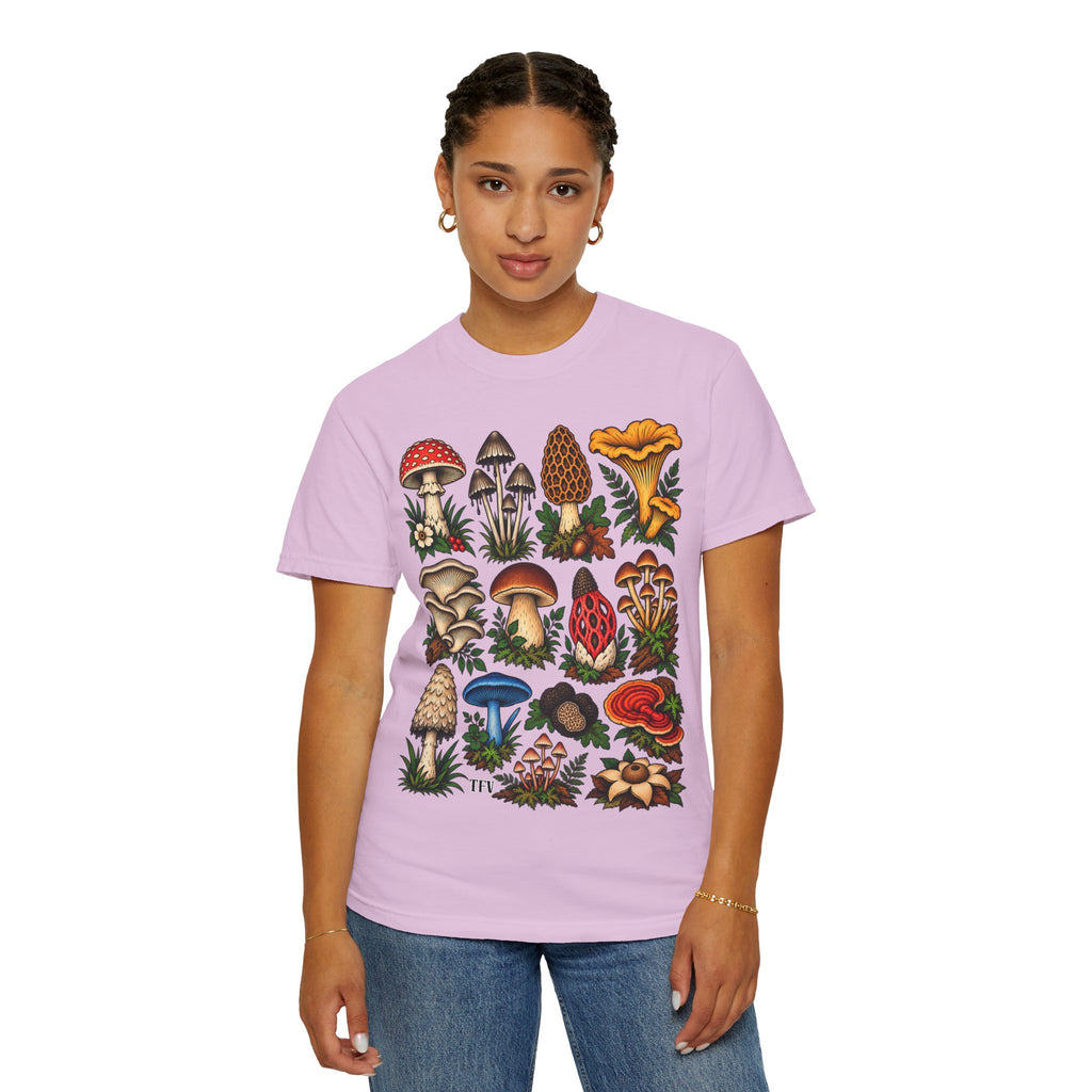 Mushroom Tattoo Flash T-Shirt