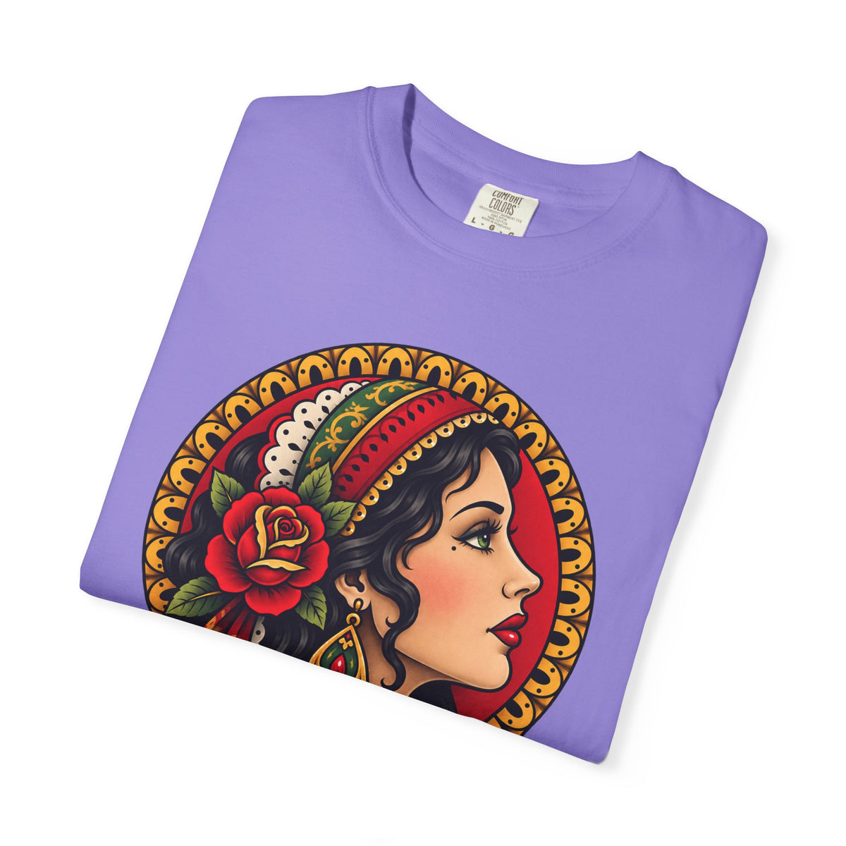 Esmeralda Gypsy Tattoo Flash T shirt