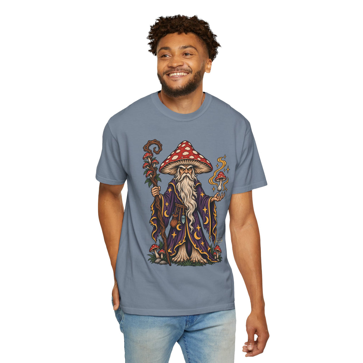 Amanita Mushroom Wizard T-Shirt
