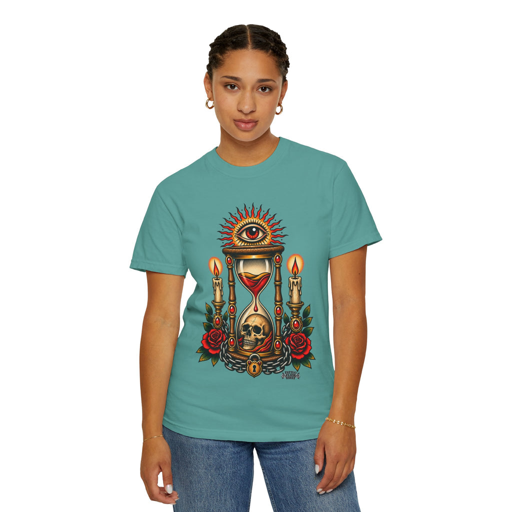 Hourglass Tattoo Flash T Shirt