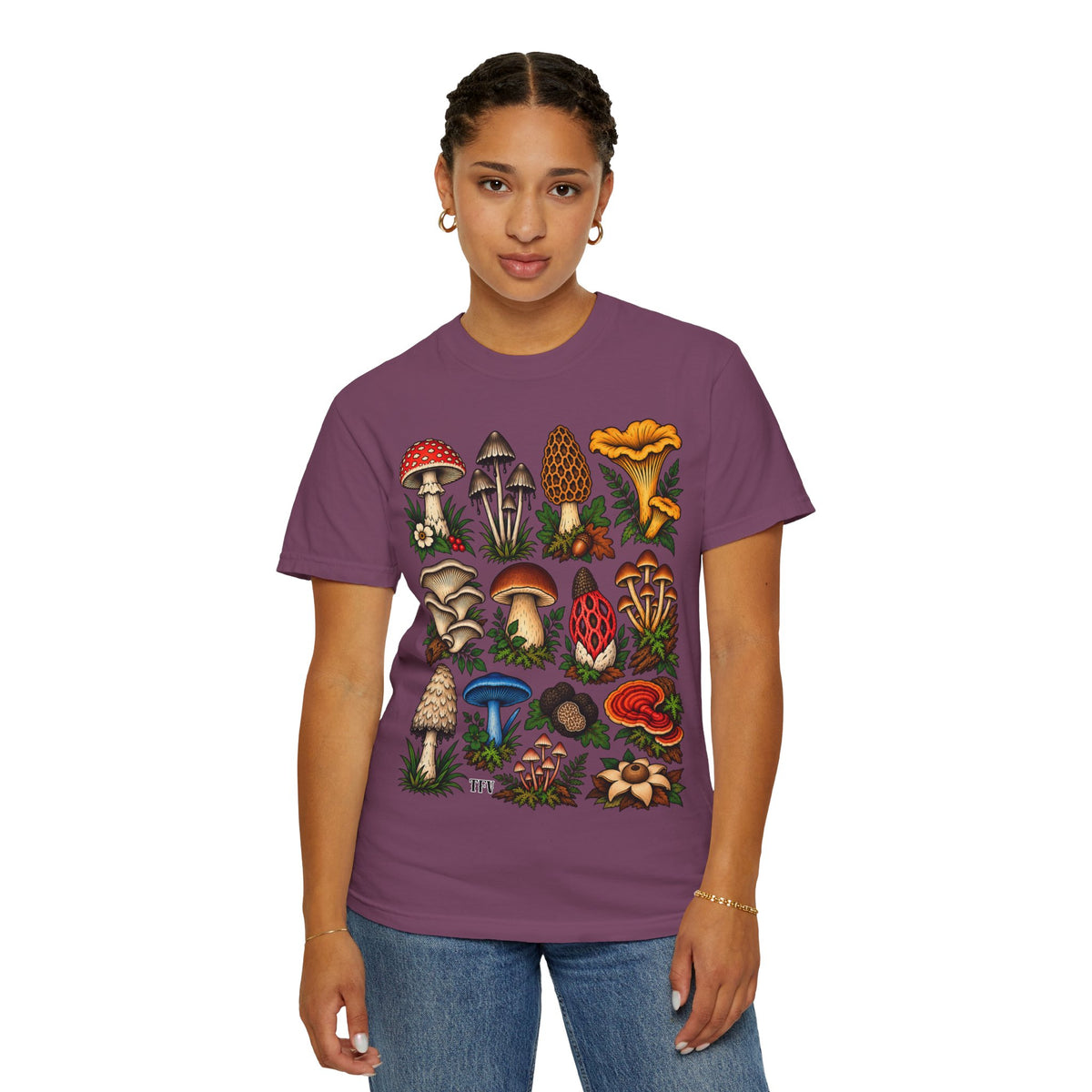 Mushroom Tattoo Flash T-Shirt