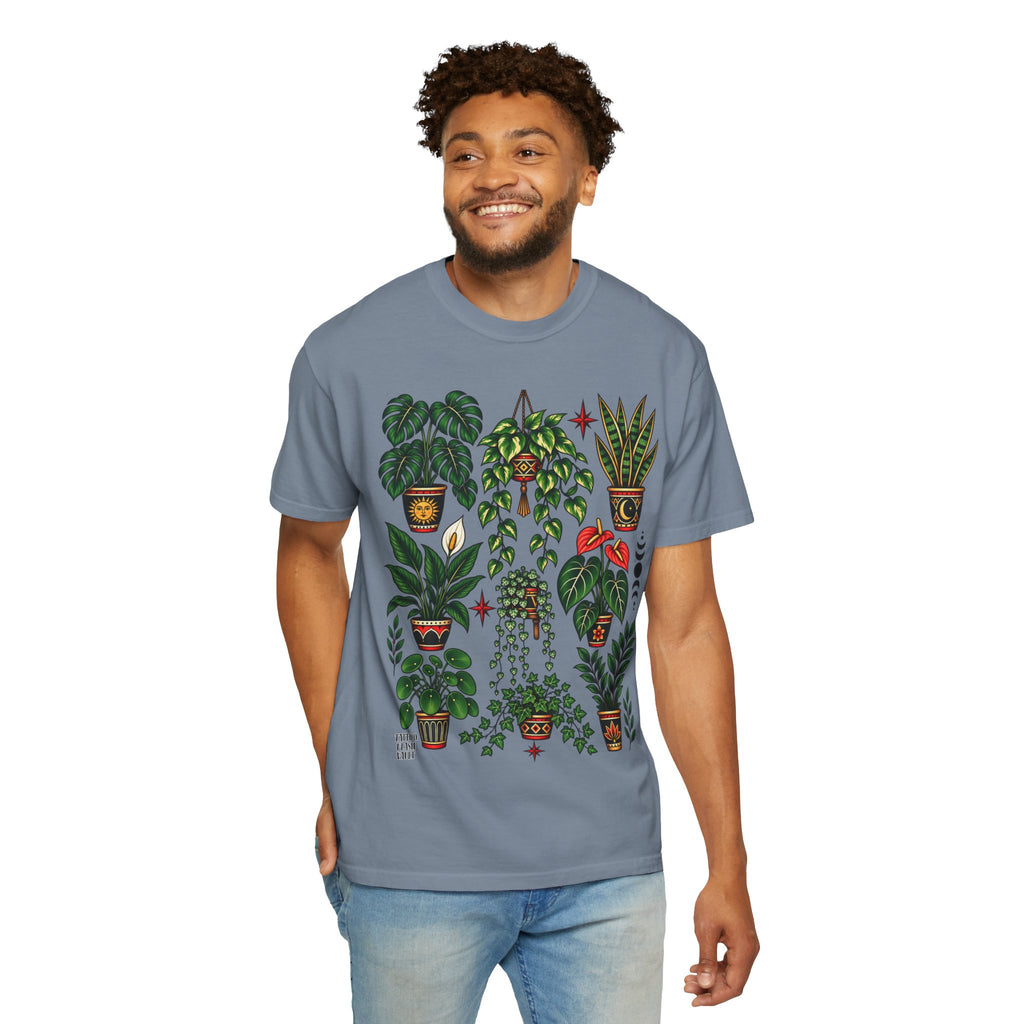 Houseplant Tattoo Flash T-Shirt