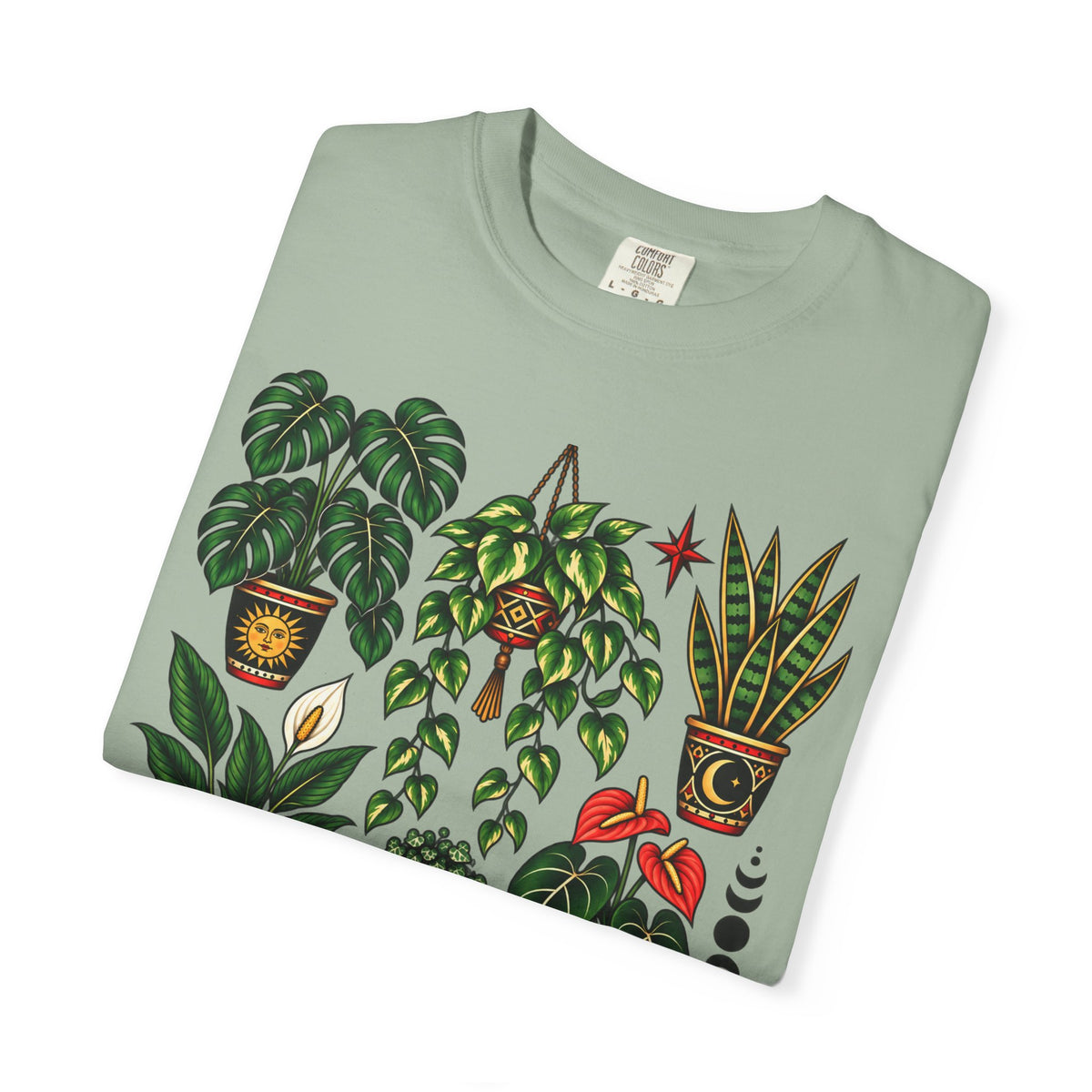 Houseplant Tattoo Flash T-Shirt