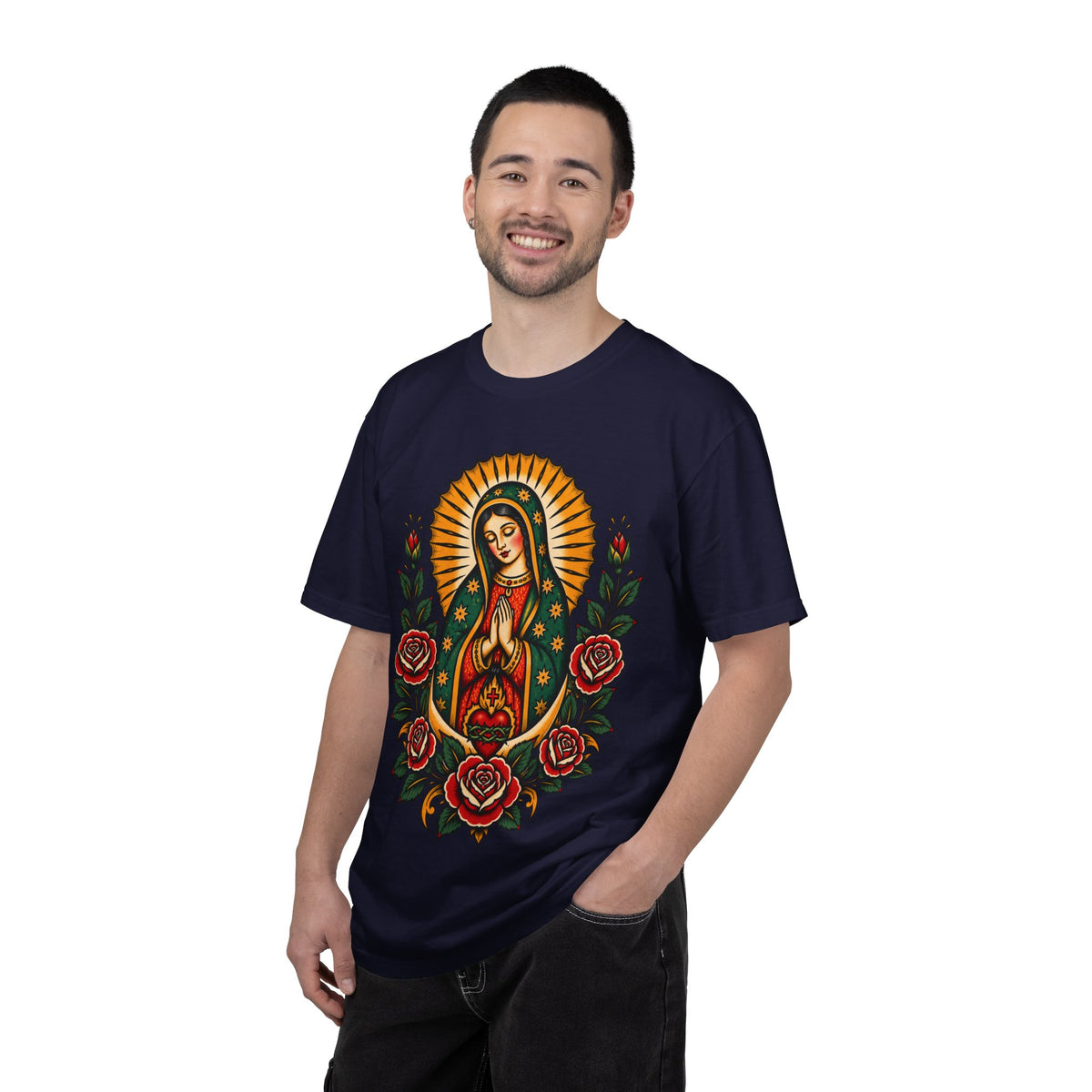 Our Lady of Guadalupe Tattoo Flash T-Shirt