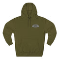 Fire Wizard Tattoo Flash Pullover Hoodie (Back Design)