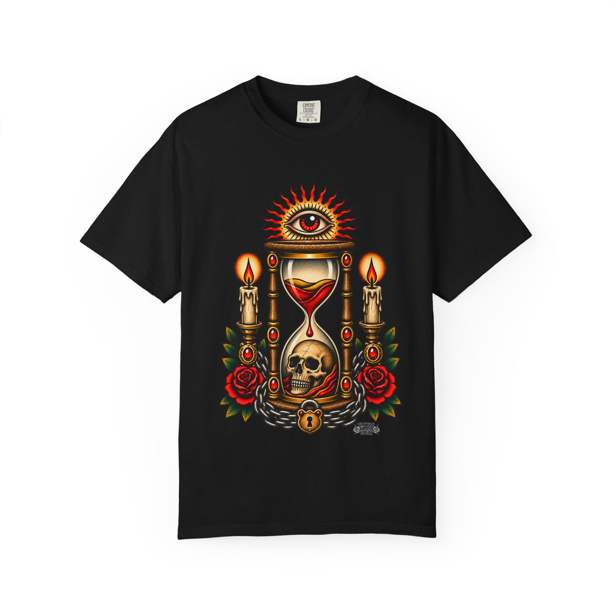 Hourglass Tattoo Flash T Shirt