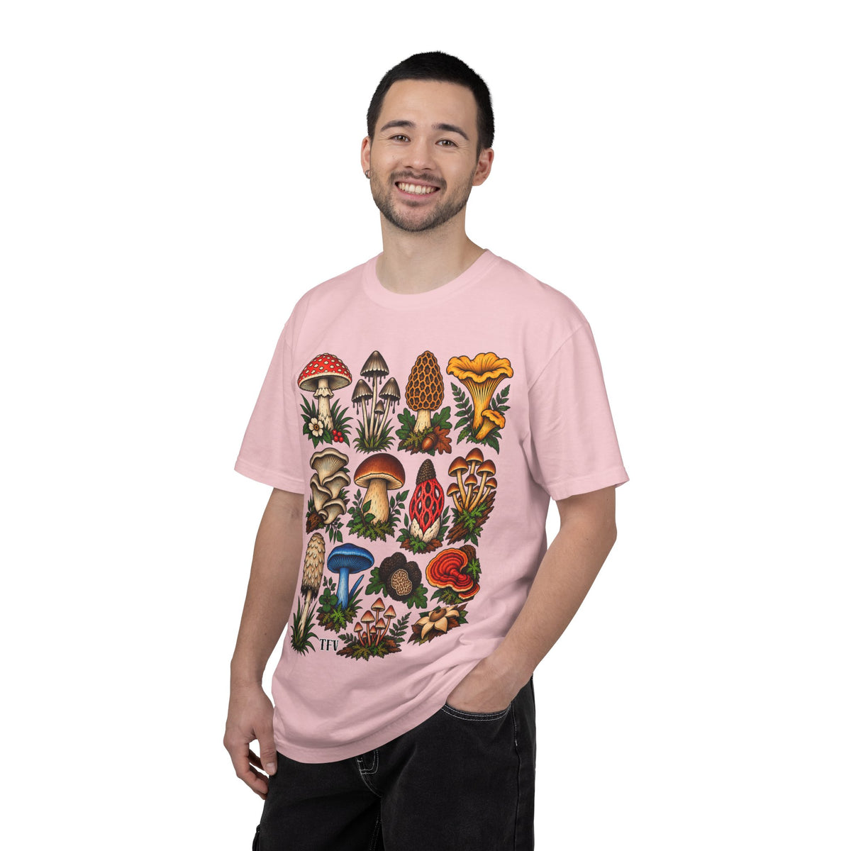 Mushroom Tattoo Flash T-Shirt