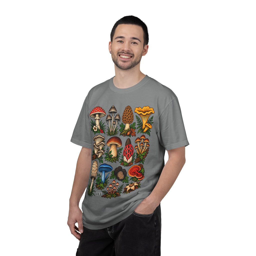 Mushroom Tattoo Flash T-Shirt