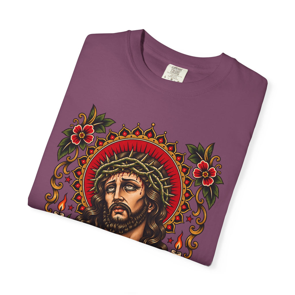 Jesus Sacred Heart Tattoo Flash T-Shirt