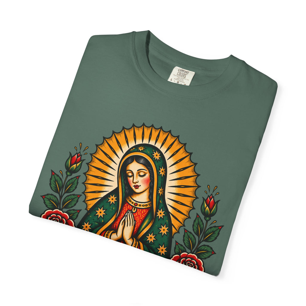 Our Lady of Guadalupe Tattoo Flash T-Shirt