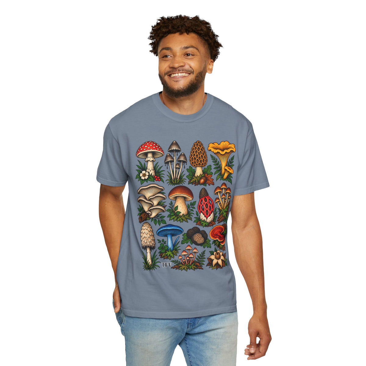 Mushroom Tattoo Flash T-Shirt