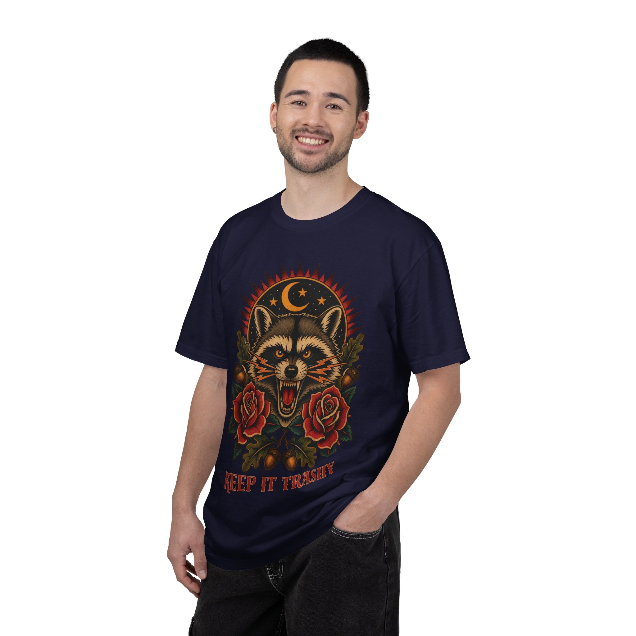 Keep It Trashy Raccoon Flash T-Shirt