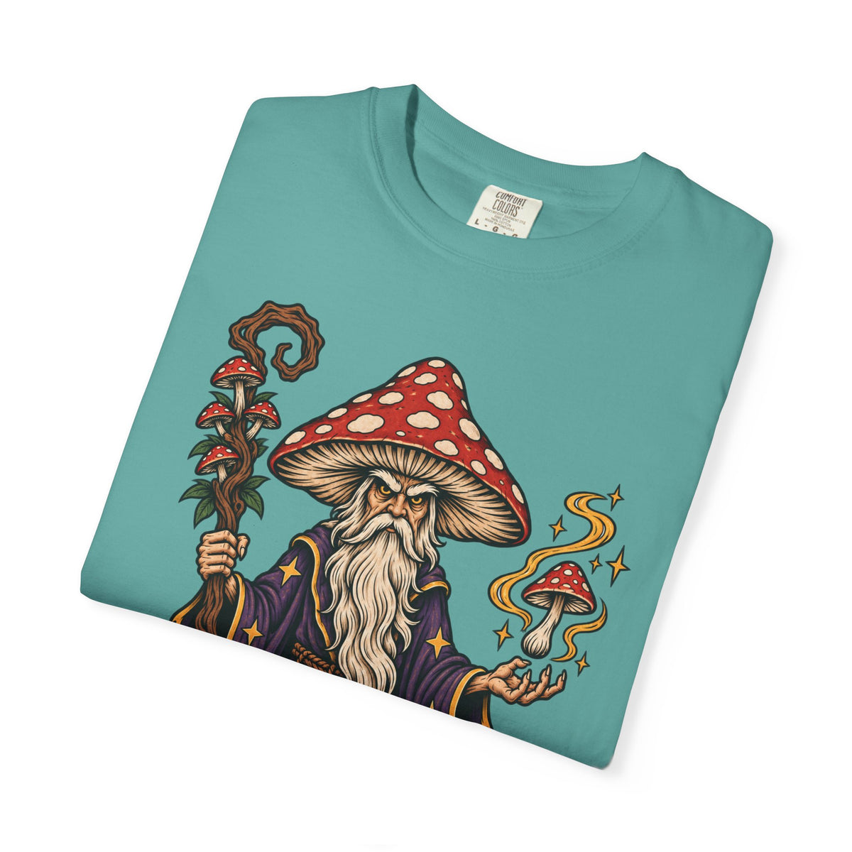 Amanita Mushroom Wizard T-Shirt