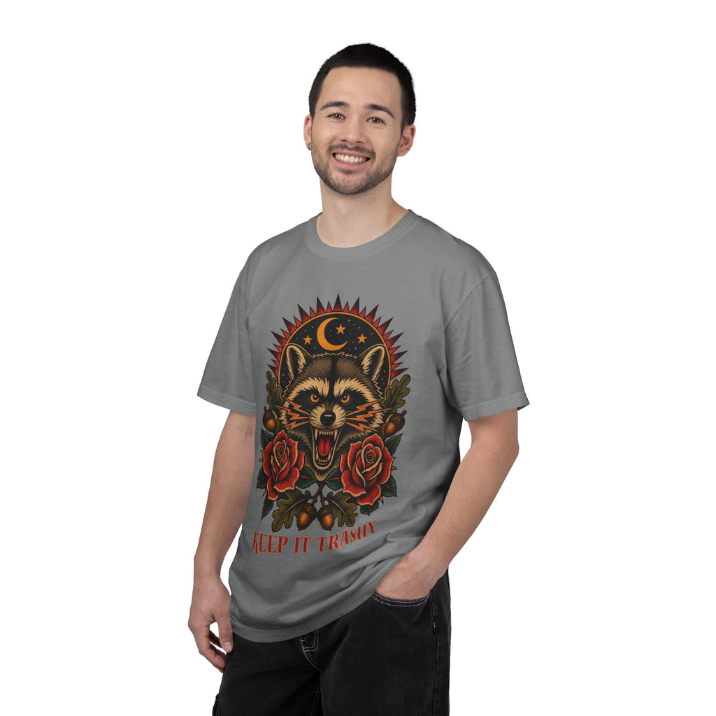 Keep It Trashy Raccoon Flash T-Shirt