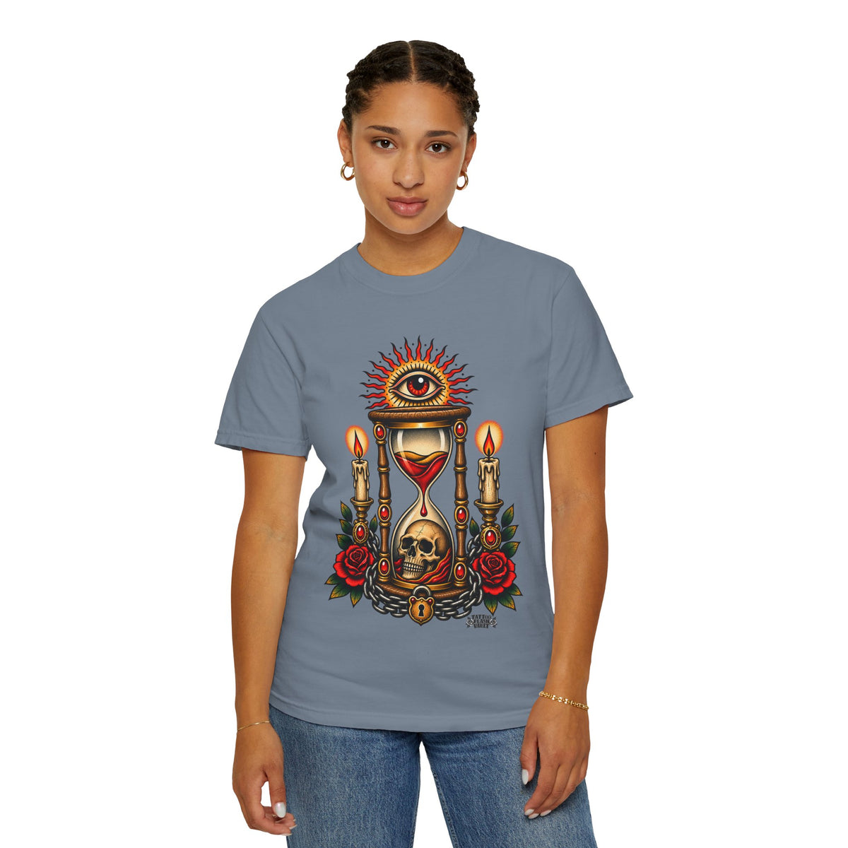 Hourglass Tattoo Flash T Shirt