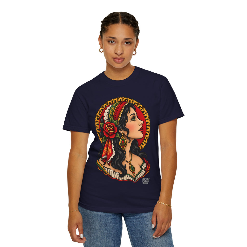 Esmeralda Gypsy Tattoo Flash T shirt