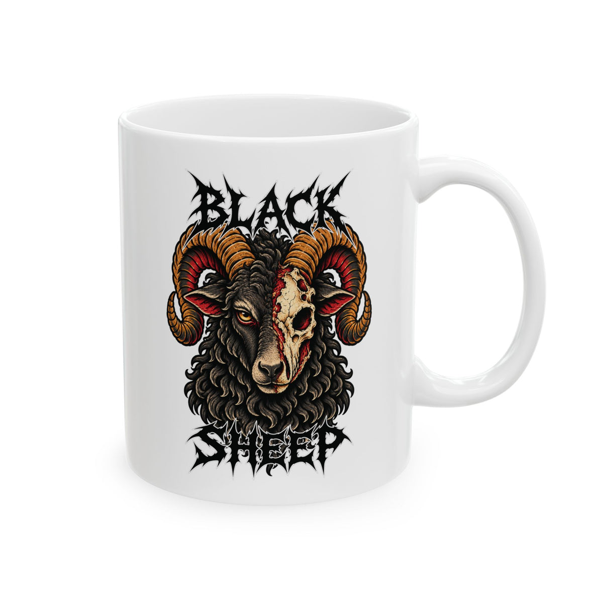 Black Sheep Tattoo Flash Coffee Mug (11oz & 15oz)