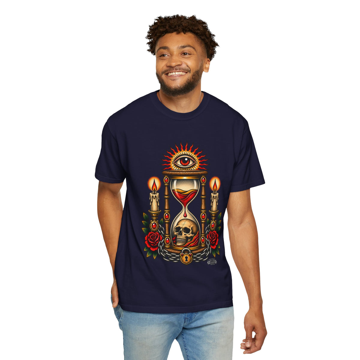 Hourglass Tattoo Flash T Shirt