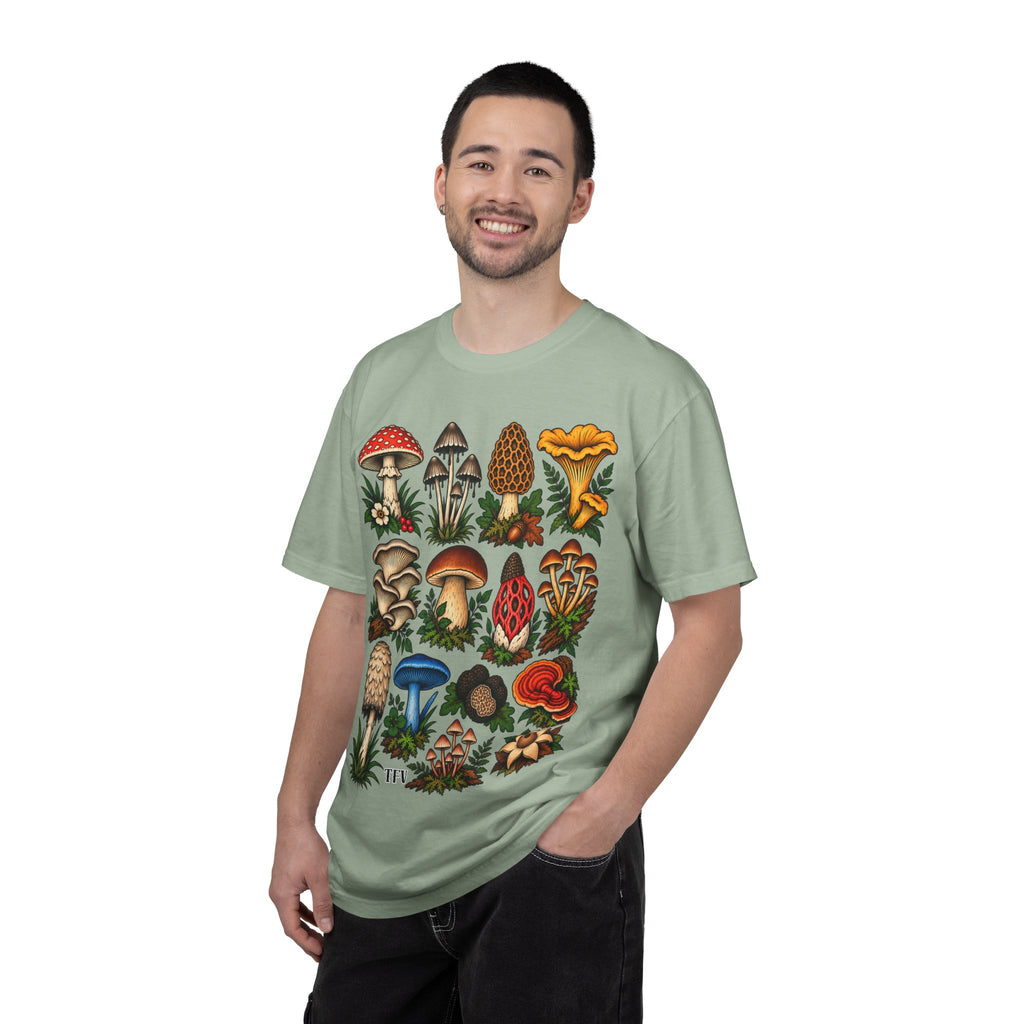 Mushroom Tattoo Flash T-Shirt