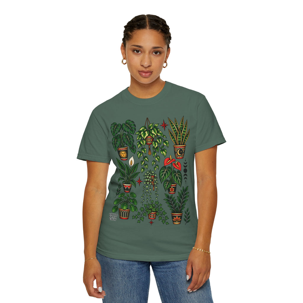 Houseplant Tattoo Flash T-Shirt