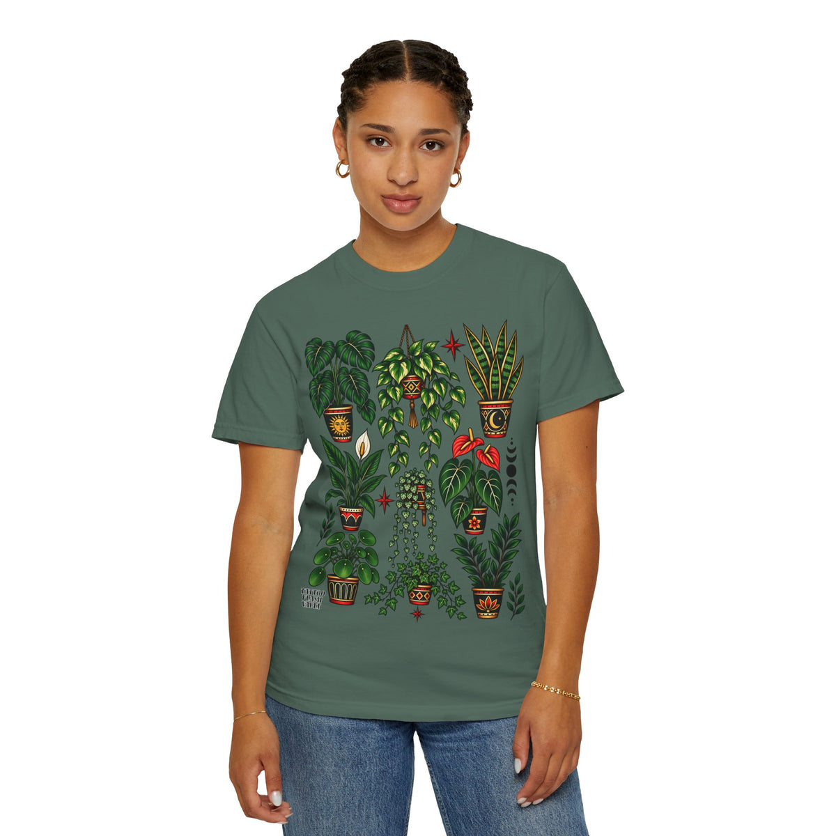 Houseplant Tattoo Flash T-Shirt