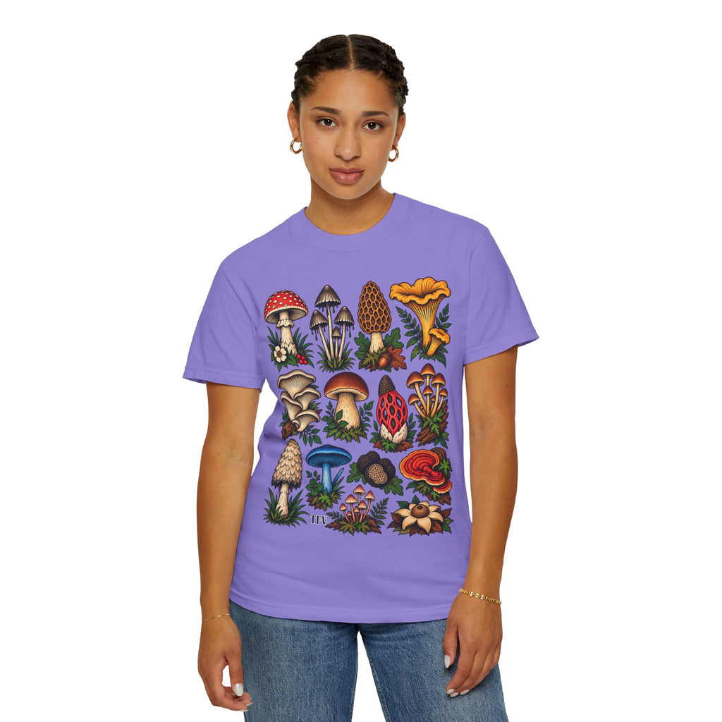 Mushroom Tattoo Flash T-Shirt