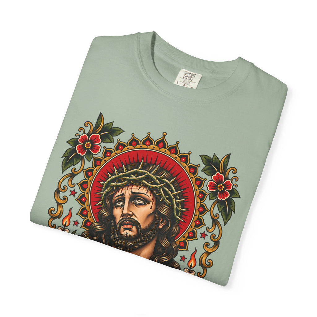 Jesus Sacred Heart Tattoo Flash T-Shirt