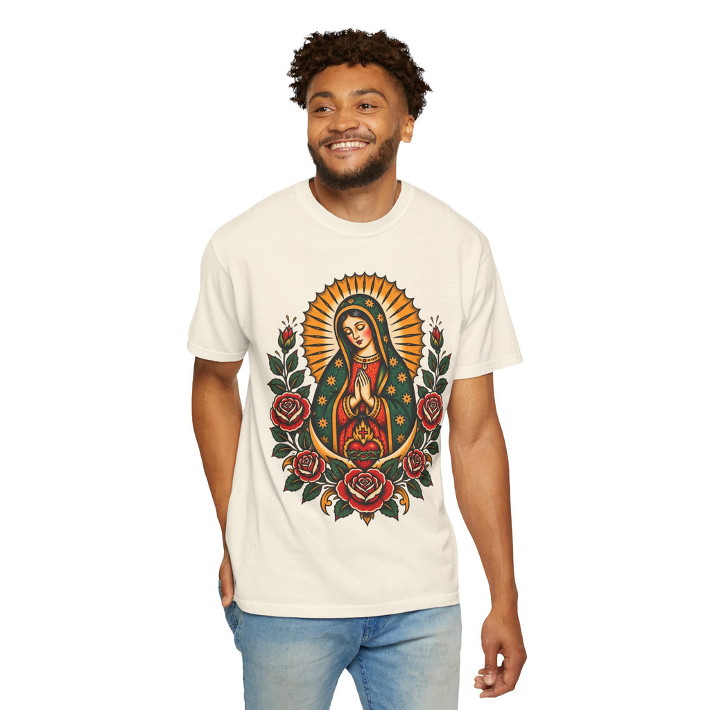 Our Lady of Guadalupe Tattoo Flash T-Shirt