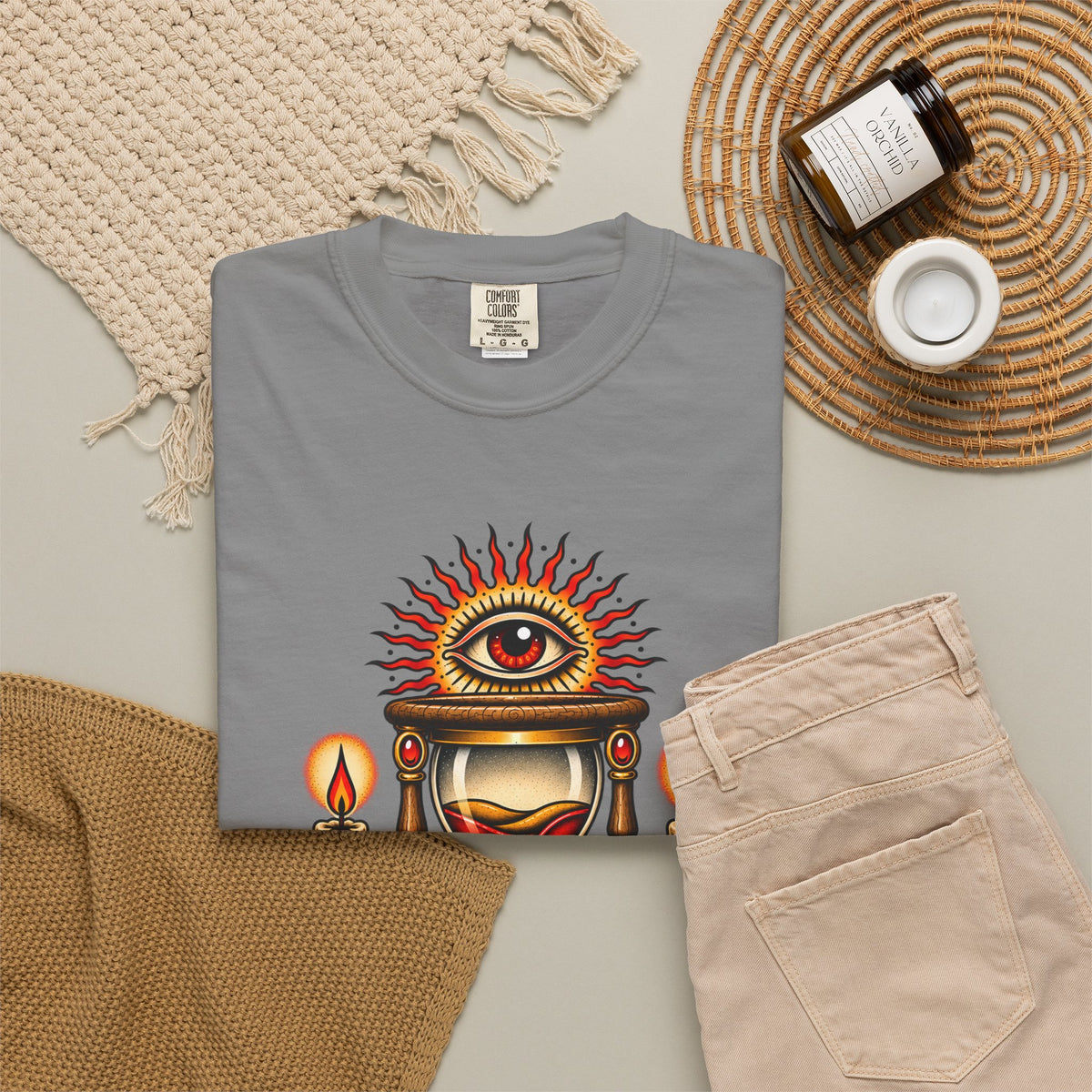 Hourglass Tattoo Flash T Shirt
