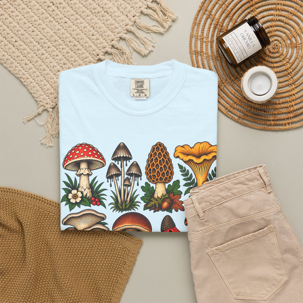 Mushroom Tattoo Flash T-Shirt