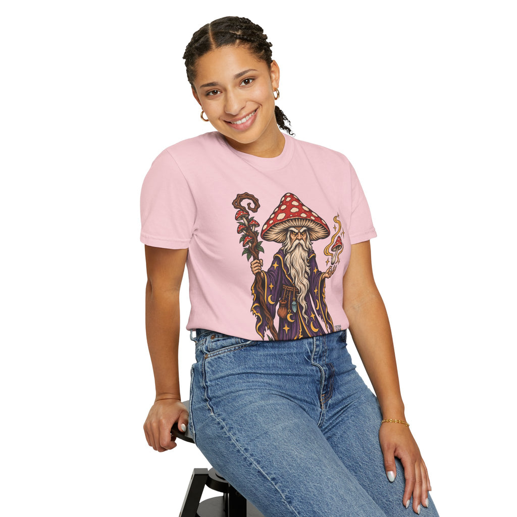 Amanita Mushroom Wizard T-Shirt
