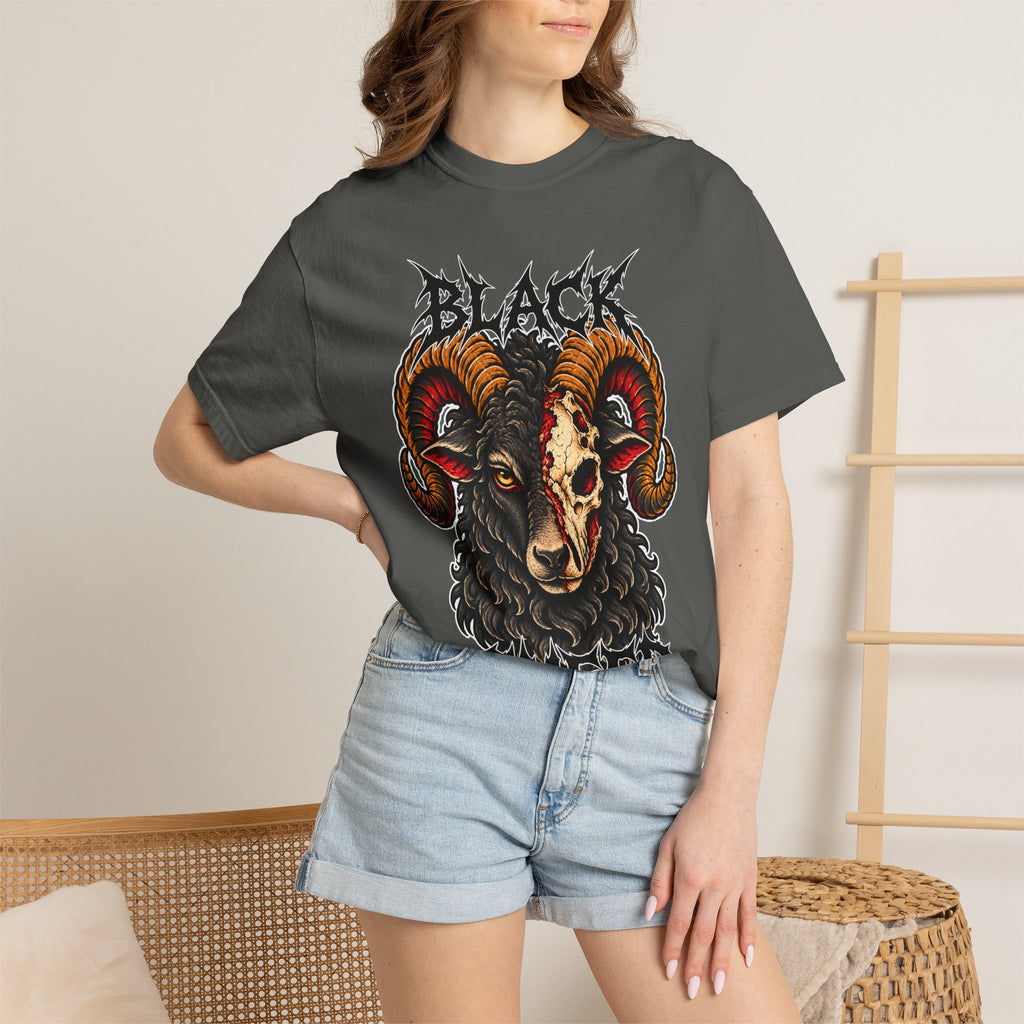 Black Sheep Tattoo Flash T-Shirt