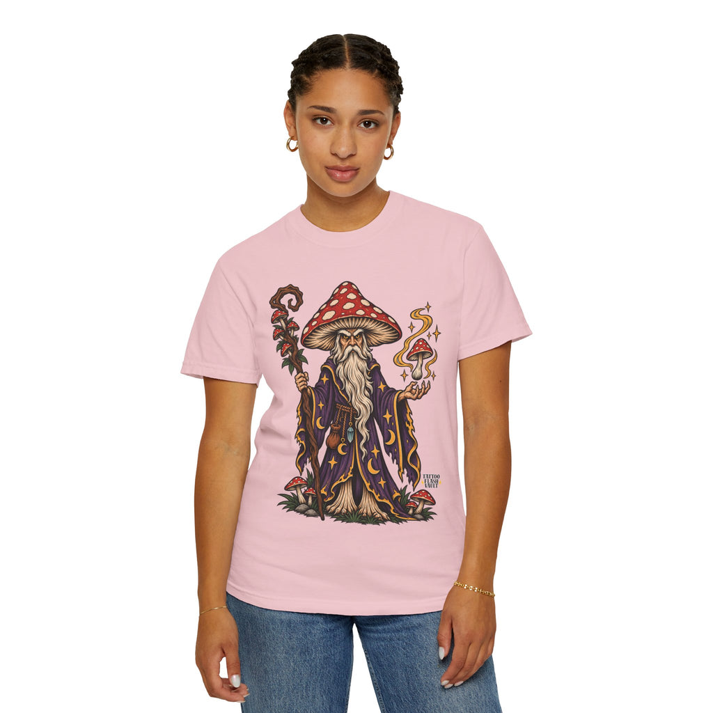 Amanita Mushroom Wizard T-Shirt