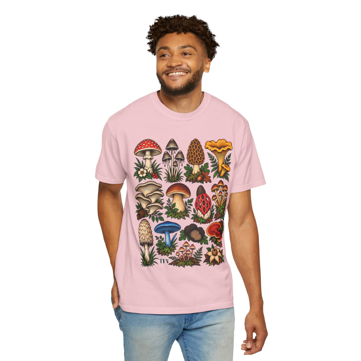 Mushroom Tattoo Flash T-Shirt