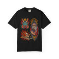 Wizard, Oni and Skull Tattoo Flash T-Shirt