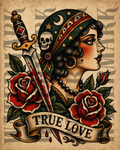 True Love Digital Print