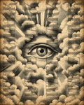 All-Seeing Eye Digital Print