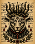 Sacrificial Lamb Digital Print