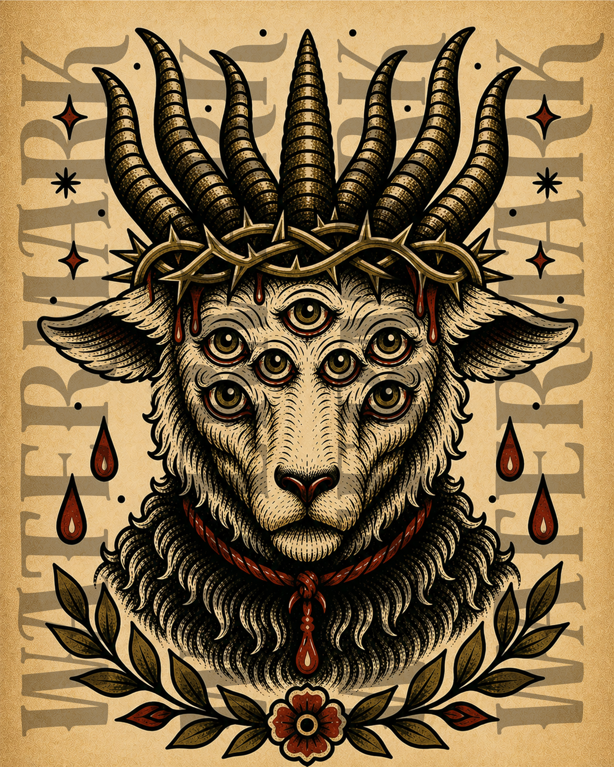 Sacrificial Lamb Digital Print